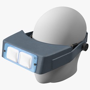 Glass Binocular Magnifier model