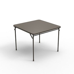 3d card table model