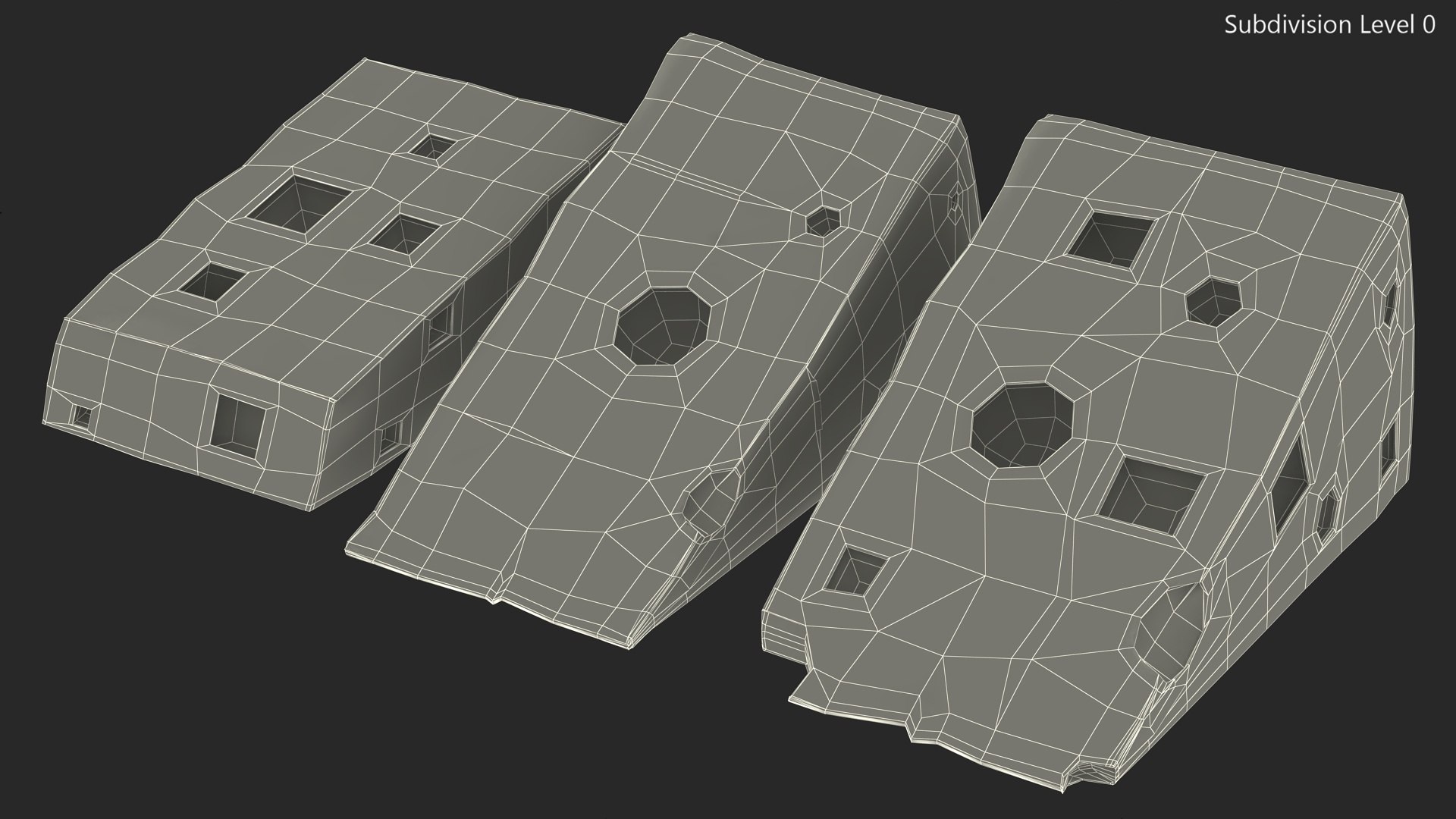 3D Swiss Cheese Blocks Model - TurboSquid 2217908