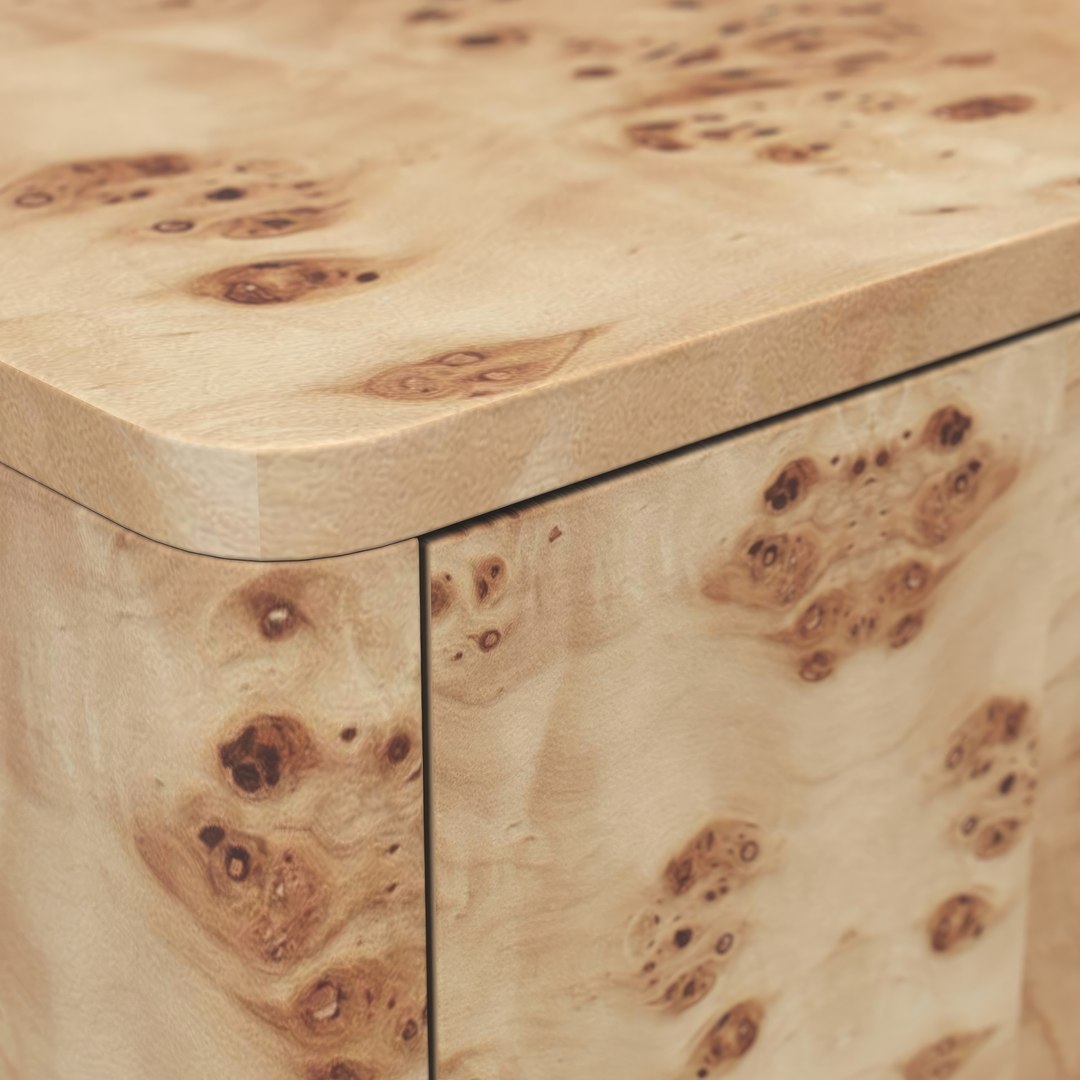 3D Mota Burl Wood Media Console 104103 Model TurboSquid 2087900