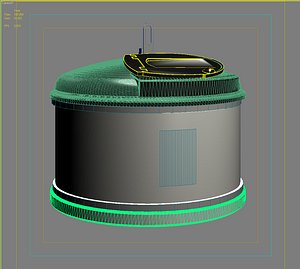 container garbage 3D model