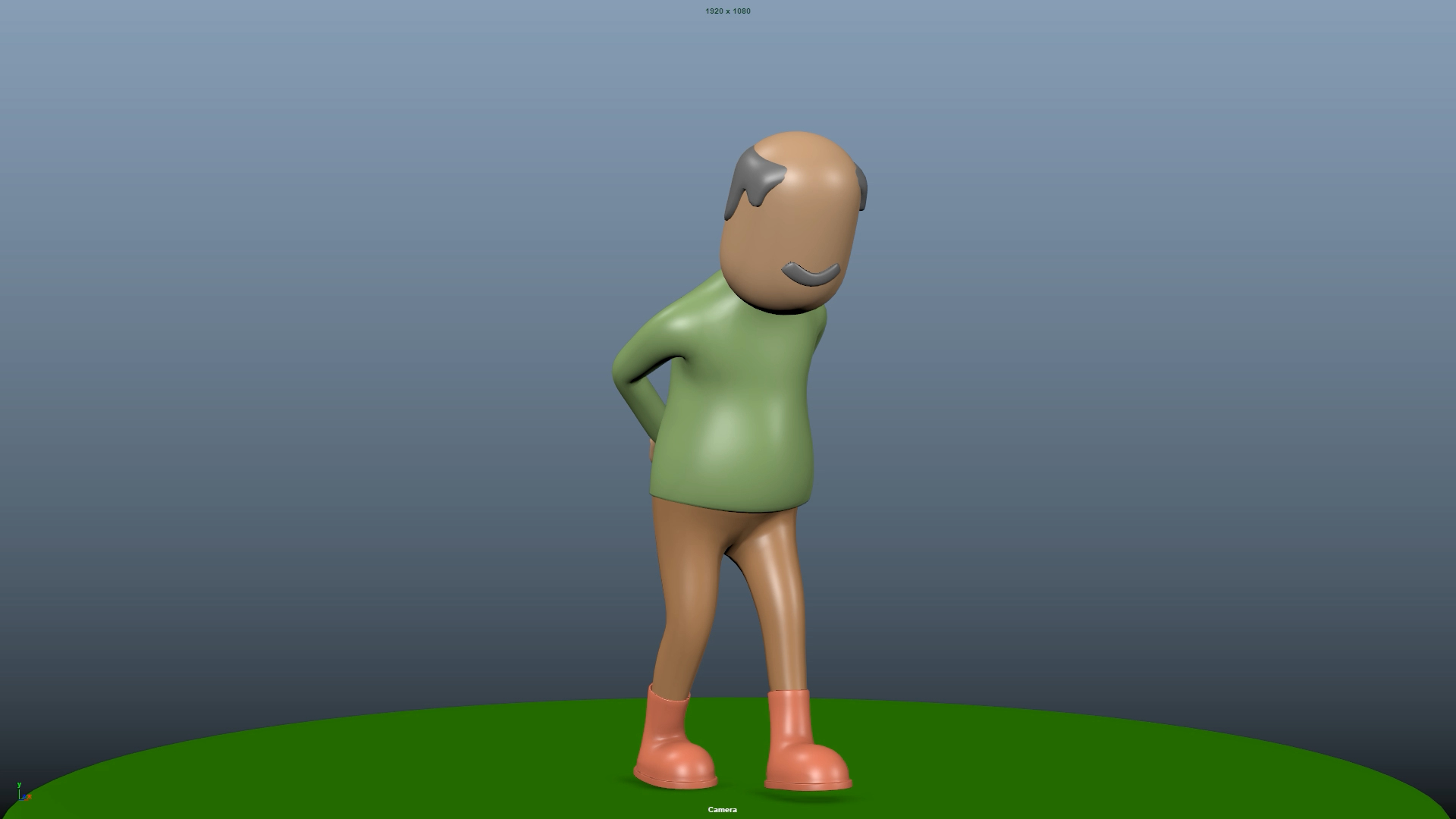 Rigged old man 3D model - TurboSquid 1916311