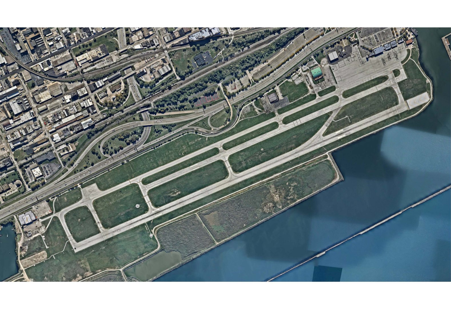 3D Burke Lakefront Airport Aircraft Model TurboSquid 1690964