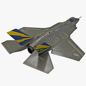 Fighter Aircraft Lockheed Martin F-35 Lightning II Rigged