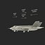 Fighter Aircraft Lockheed Martin F-35 Lightning II Rigged
