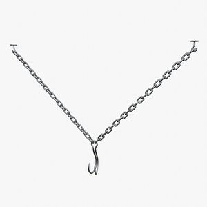 3D Chain With Hook