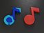 Noter l'icône de musique