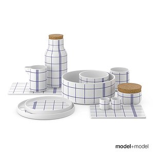 3d max normann copenhagen dinner set