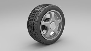 3D Car Wheel 2