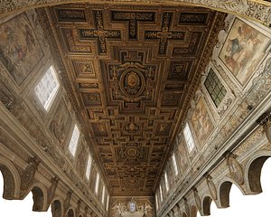 3D model Cathedral  Ceiling