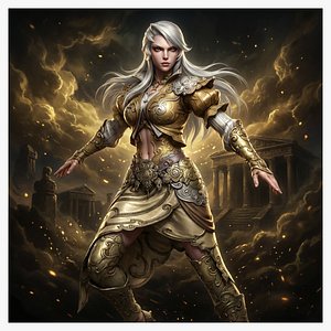 Aurelia Imperial Sun-Strider Sorceress