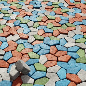 3D Paving decor n35a