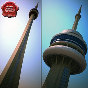 3d cn tower