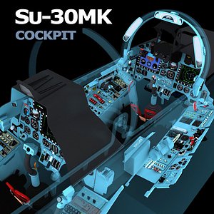cockpit Su-30MK