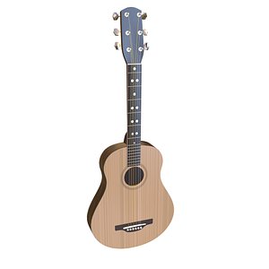 Acoustic Guitar in Blender