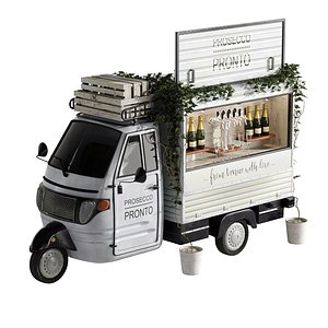 FoodTruck Pronto set 1 3D