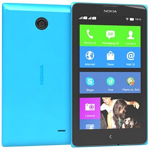3ds max nokia x blue