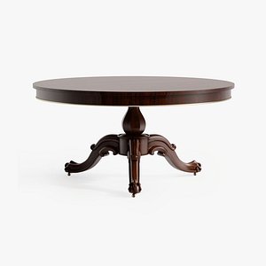 3d model ralph heiress dining table