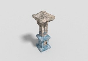 3d dungeon pillar