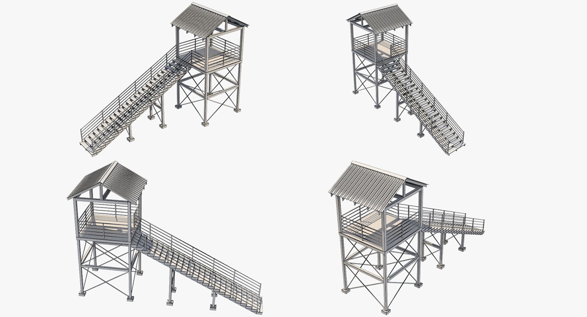 Platform P 3D Model - TurboSquid 1403468