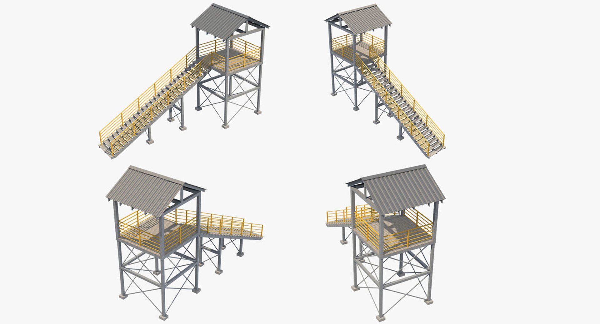 Platform P 3D Model - TurboSquid 1403468