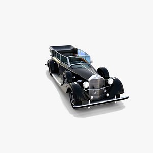 3d mercedes 770k model