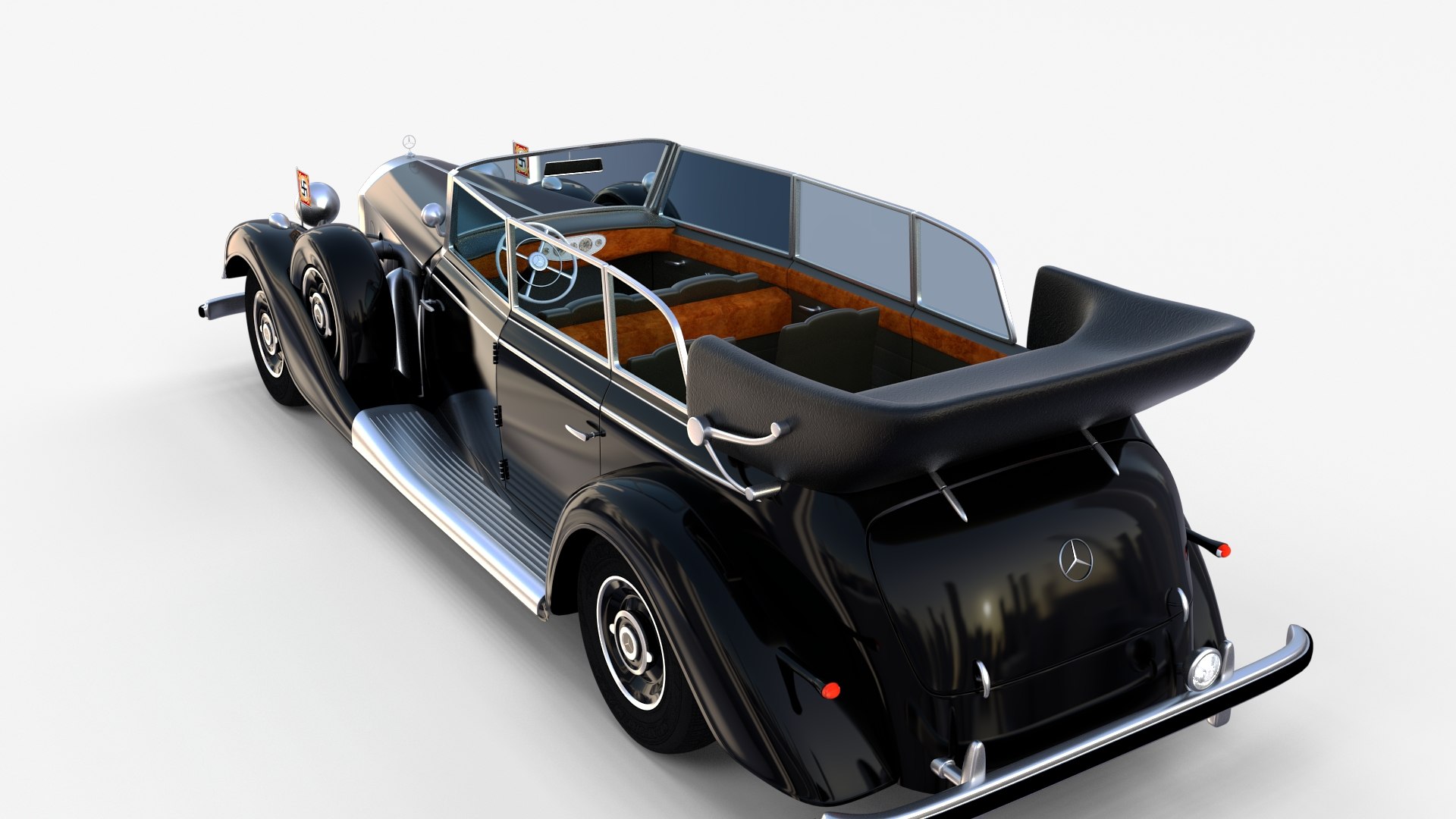 3d mercedes 770k model