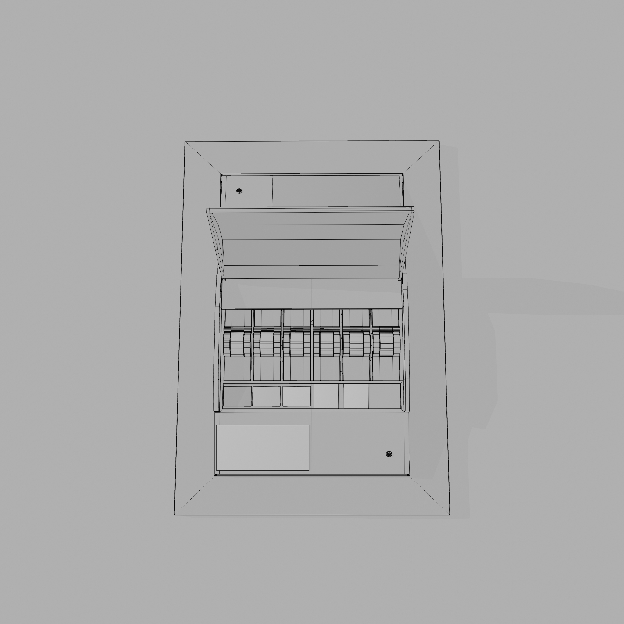 3D Internal House Circuit Breaker Box TurboSquid 1873699