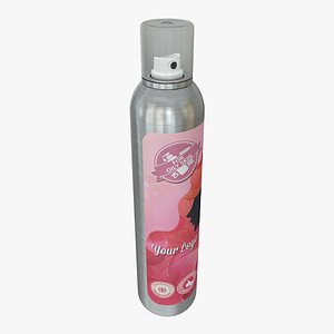 c4d cosmetic spray bottle