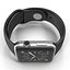 Apple Watch 42毫米运动带黑色荧光体2