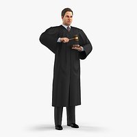 Judge Strict Pose