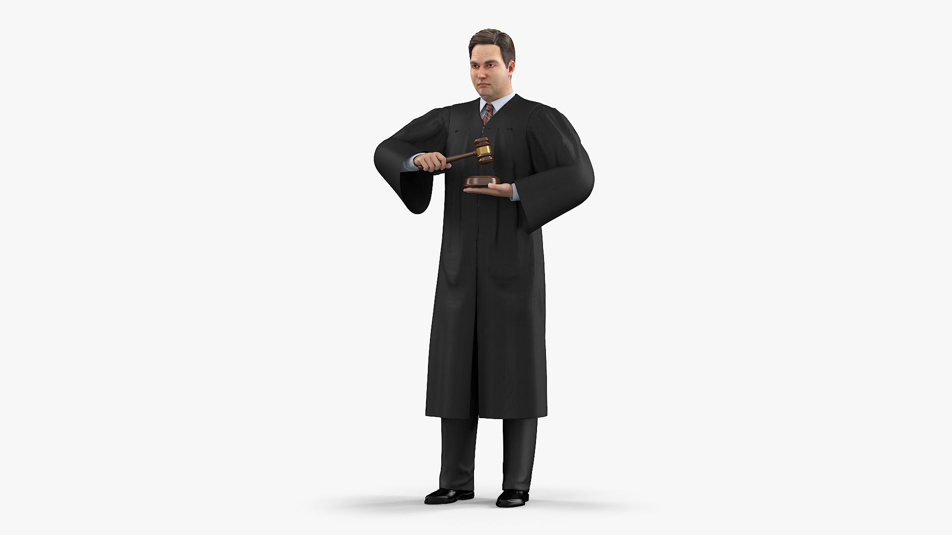 Judge Strict Pose Model - TurboSquid 2339137