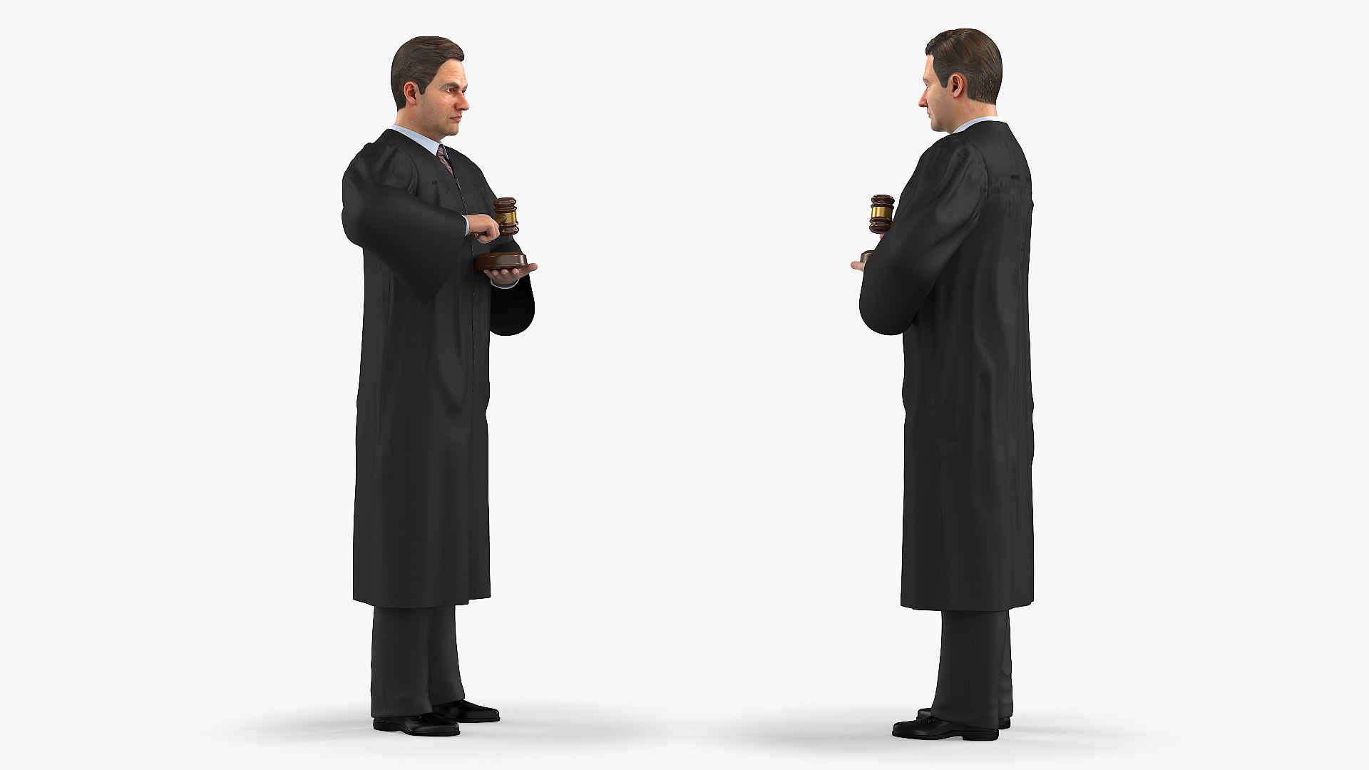 Judge Strict Pose Model - TurboSquid 2339137