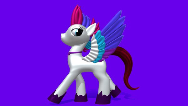 My 3d little pony cartoon 3D model