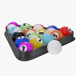 3D Billiards Balls