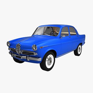 Alfa Romeo Giulietta ti-1960 3D model