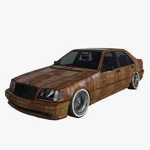 mercedes benz w 140 3d model