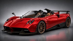Pagani Huayra Tricolore 3D Model 3D model