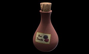 3D Phial of e-liquid