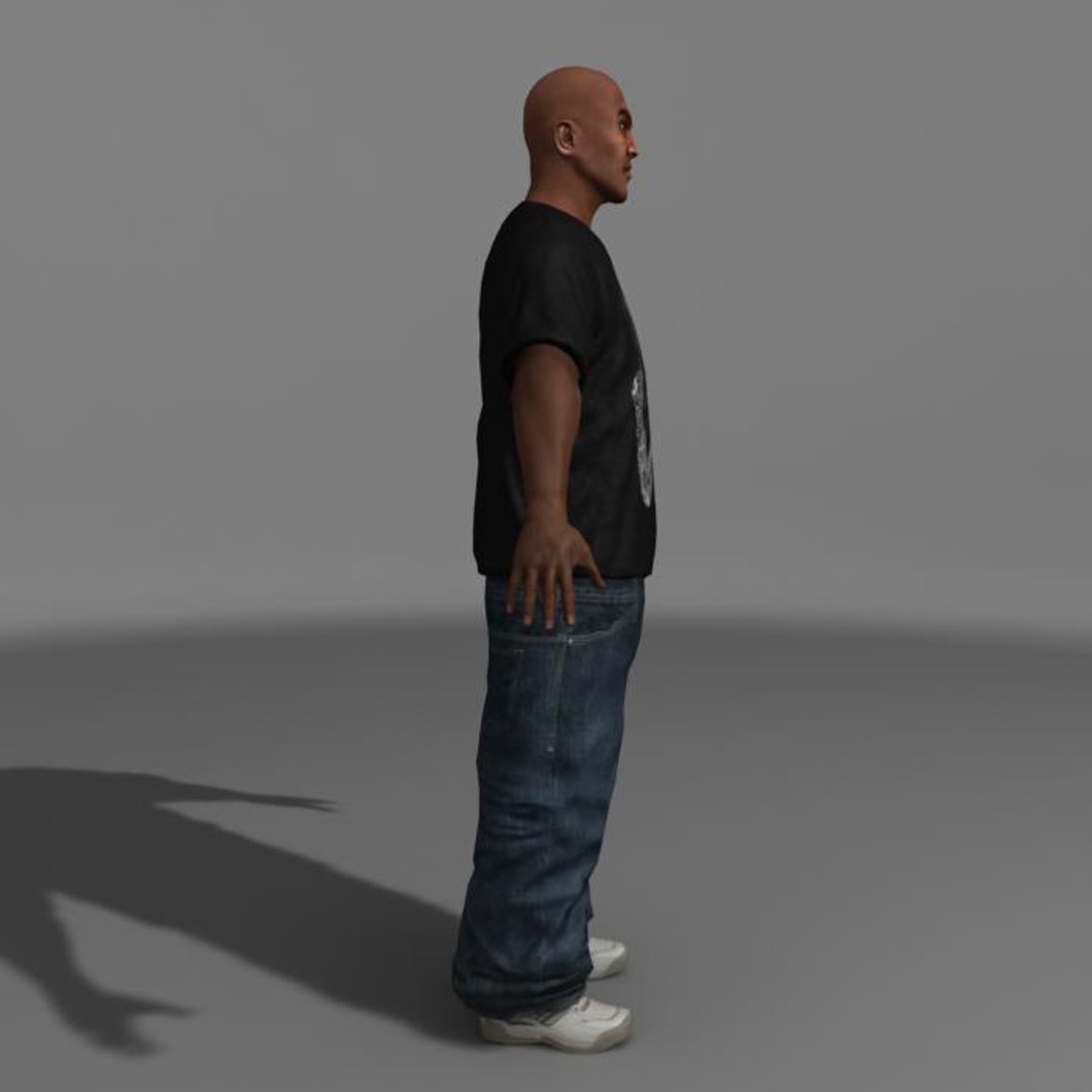 3dsmax Rigged Character