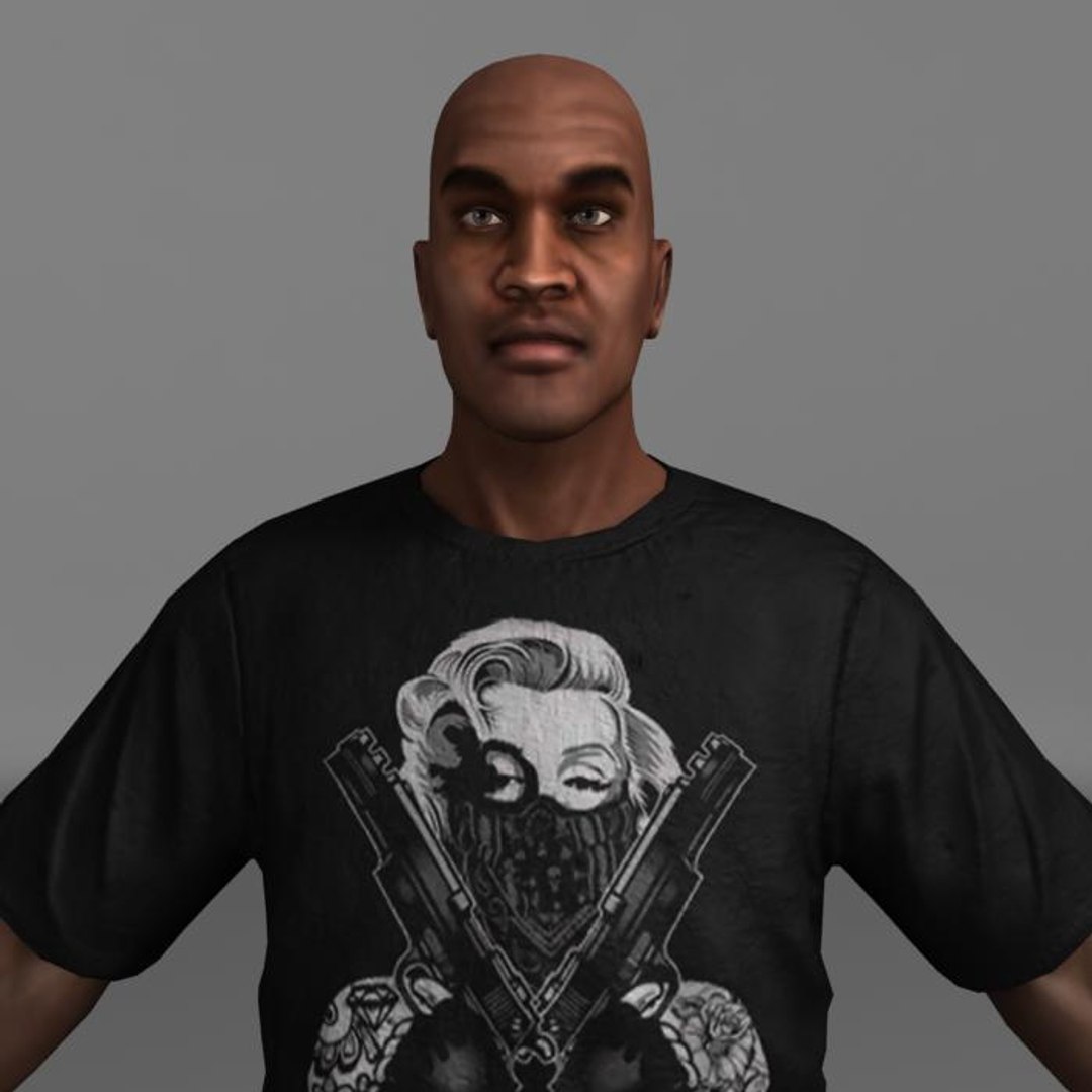 3dsmax Rigged Character