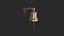 Old Wall Bell Low-poly PBR