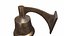 Old Wall Bell Low-poly PBR
