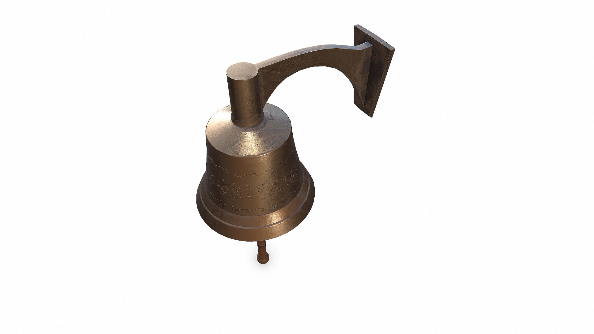 Old Wall Bell Low-poly PBR 3D model https://p.turbosquid.com/ts-thumb/LA/gevKVb/pY/screenshot005/png/1792739341/1920x1080/fit_q87/f307b6560375b739d891a0c06b24c940869f3243/screenshot005.jpg