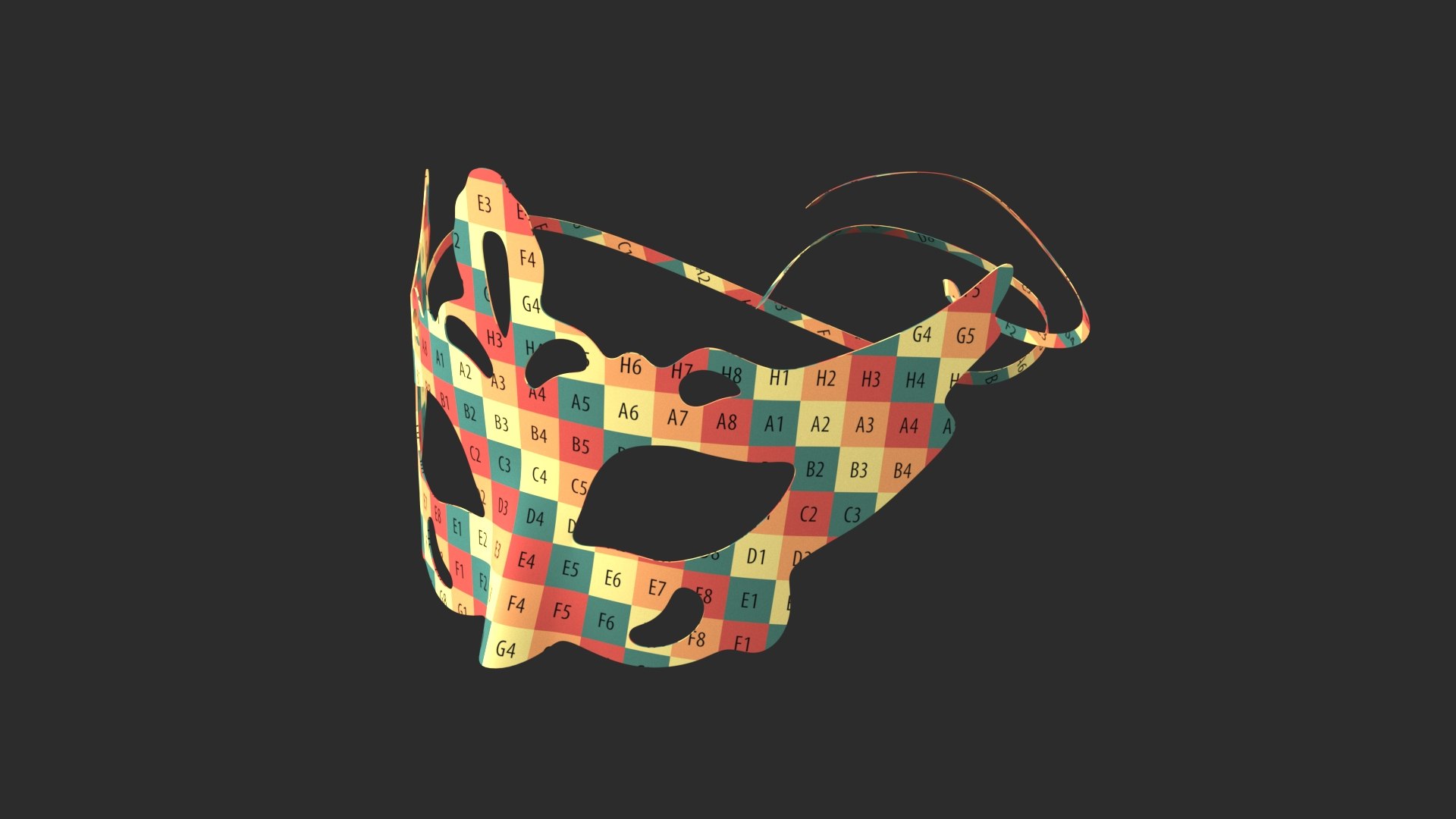 3D Carnival Mask model https://p.turbosquid.com/ts-thumb/LA/jan2EU/TA/wireframe0000/jpg/1658915285/1920x1080/fit_q87/8559b5b50828b8bef74adde82ccc7af15f854232/wireframe0000.jpg