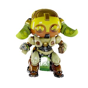 3D Orisa Overwatch model