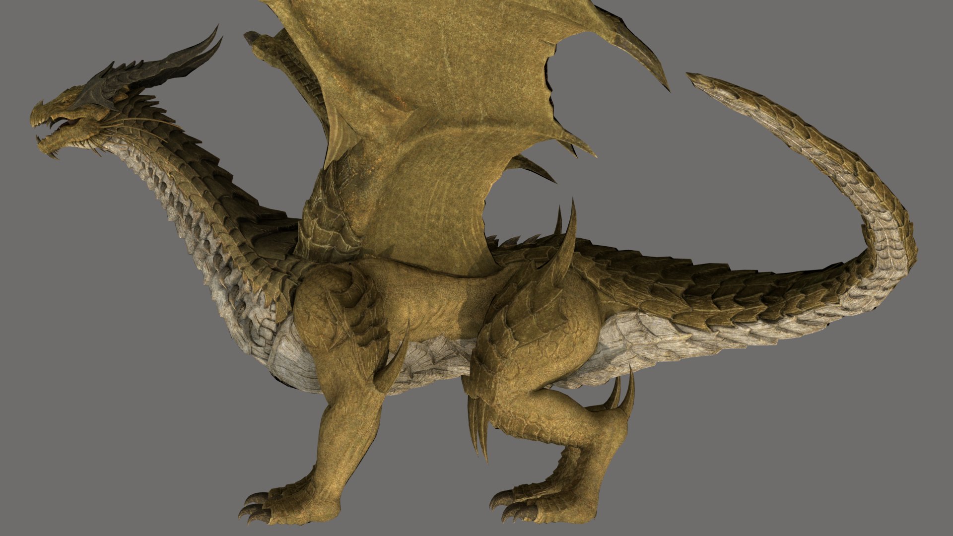 Dragon Rigged Model - TurboSquid 2088326