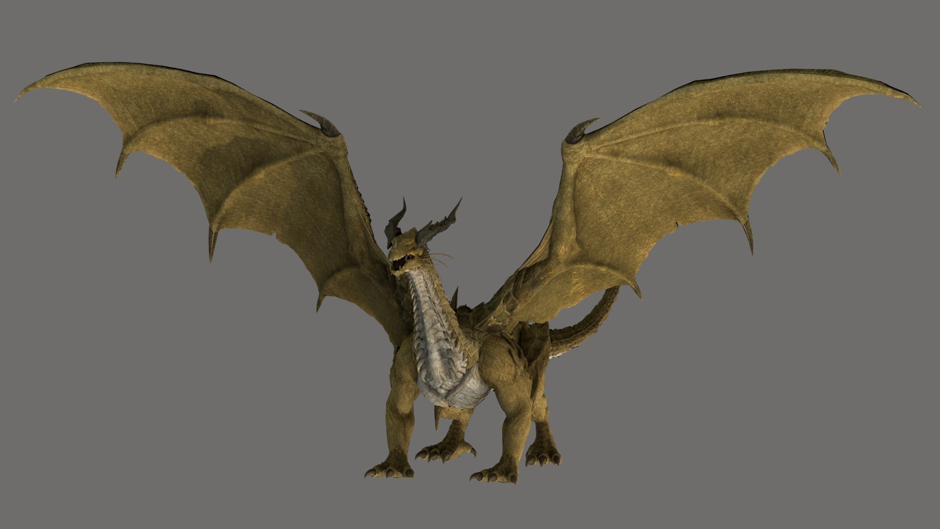 Dragon Rigged Model - TurboSquid 2088326