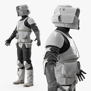 3D model Star Wars Trooper Used