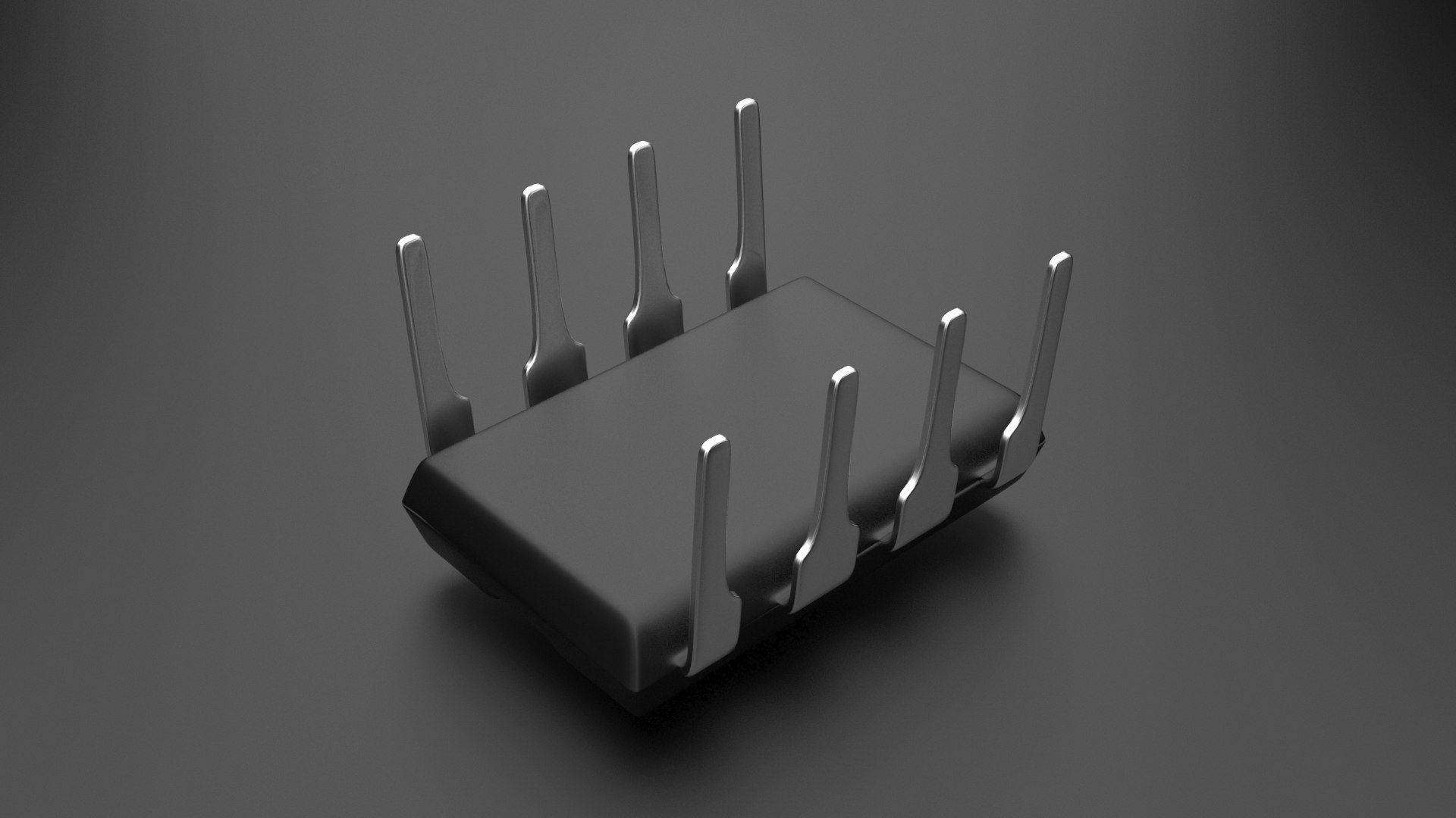 3D Model IC-LM386 - TurboSquid 2268443